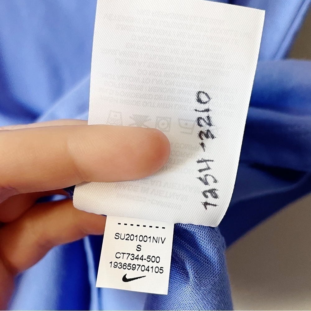 Nike NWT Training Icon Clash Logo Athletic Tank Purple Size Small - Picture 12 of 12